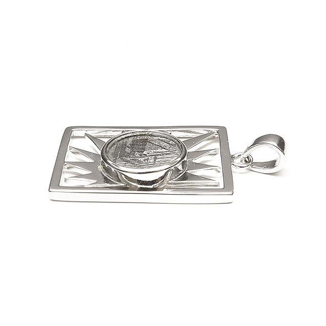 ムオニナルスタ隕石 メテオライト ペンダントトップ 24×18mm【1コ販売