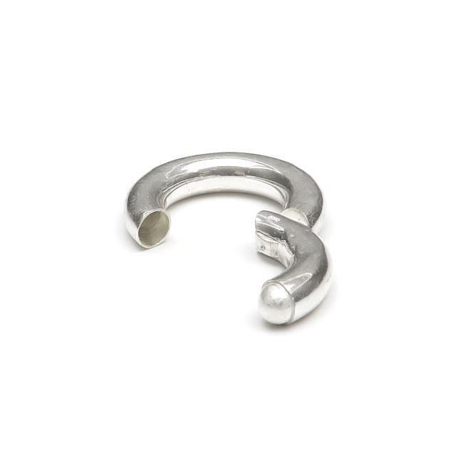 SILVER925 セグメントリング ボディーピアス 17mm【1ペア販売】 / SV 