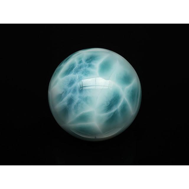 鑑別書付き】ラリマー スフィア 40mm No.17【1点もの】 / 60-47 LM