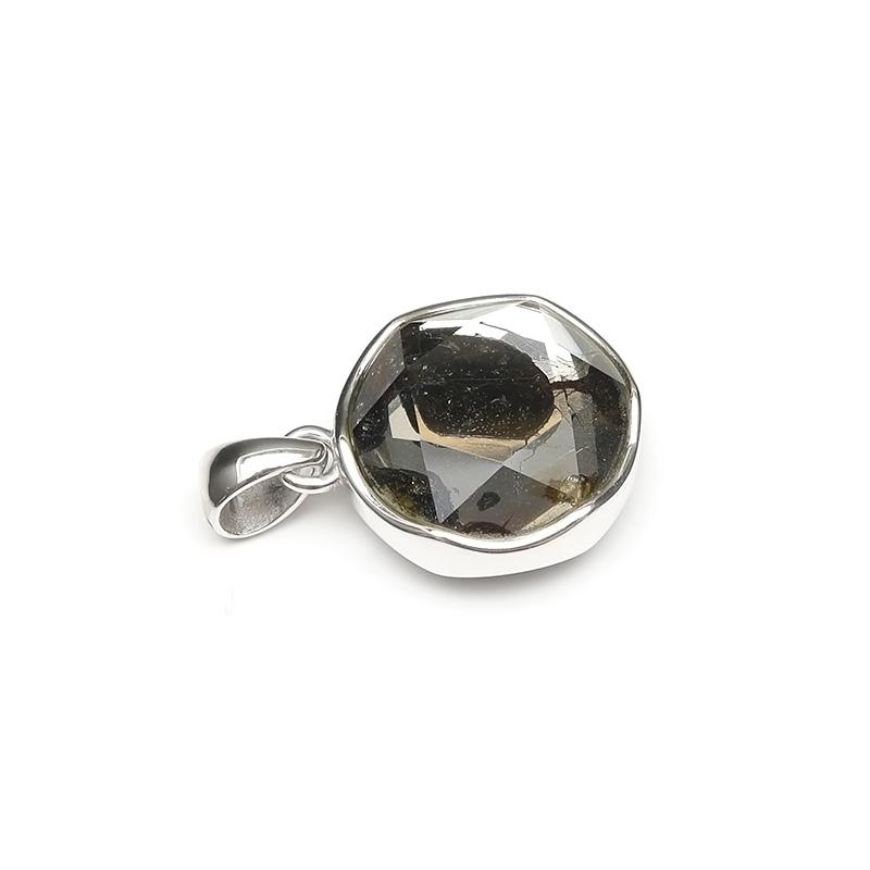 ケニア産 パラサイト セリコ隕石 ペンダントトップ 13mm No.321【1点