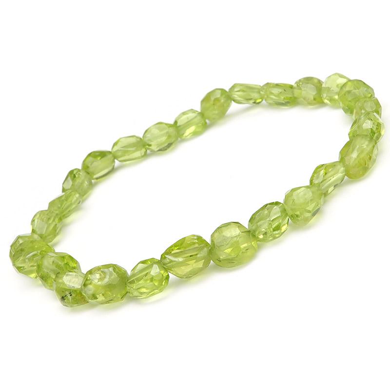 ペリドット ナゲットカットブレス 5〜7mm 【1コ販売】 / 9-52 PE5BS-X