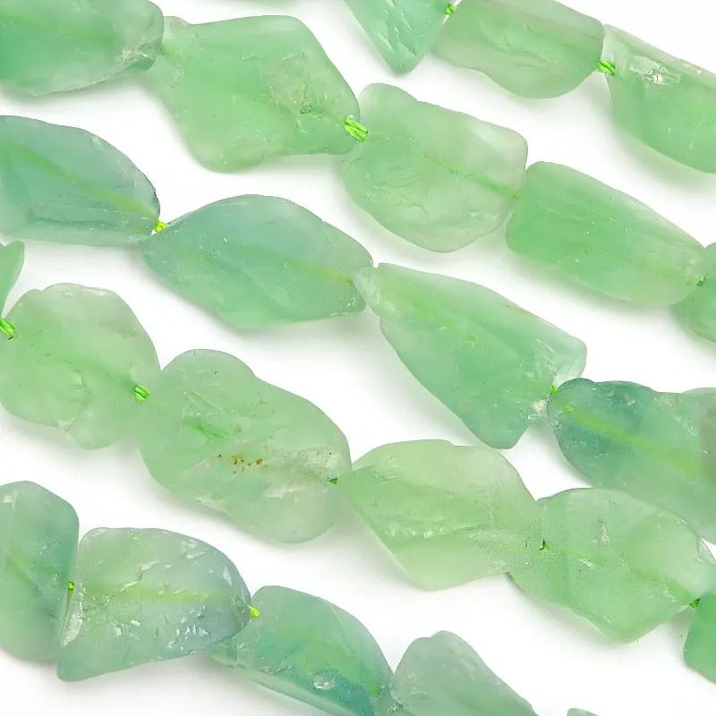グリーンフローライト ラフロック 9〜20mm【1連販売】 / 9-63 FR9LR-X