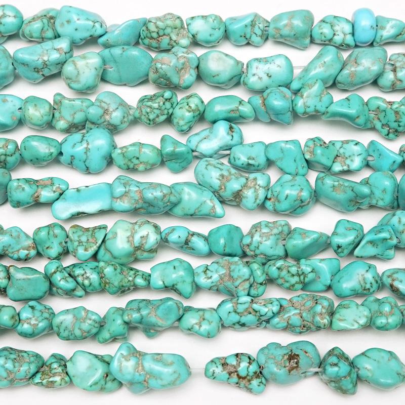 マグネサイト ターコイズ ナゲット 6〜16mm【1連販売】 / 9-55 TM6NG-X : 天然石専門店BELLPIERI - 通販 ...