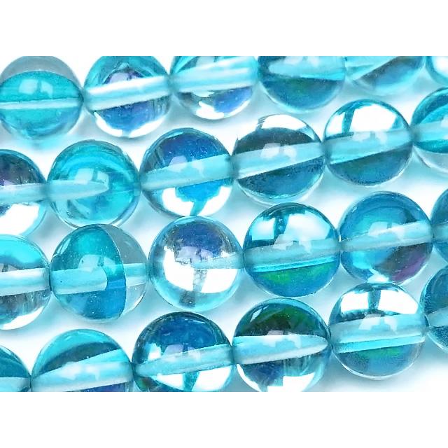アクアブルールナフラッシュ 丸玉 8mm【1連販売】 / 2-16 OR8M-X 