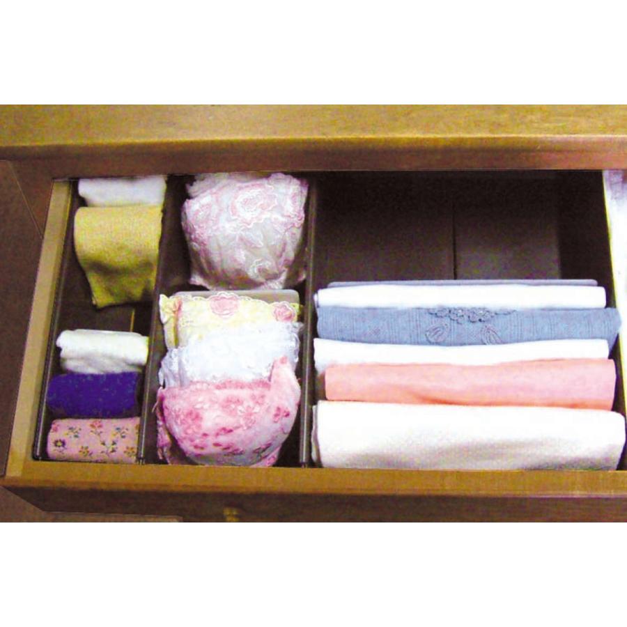 吉川国工業所 仕切りケース 幅27×奥行33×高さ9cm Tシャツ用 5個セット