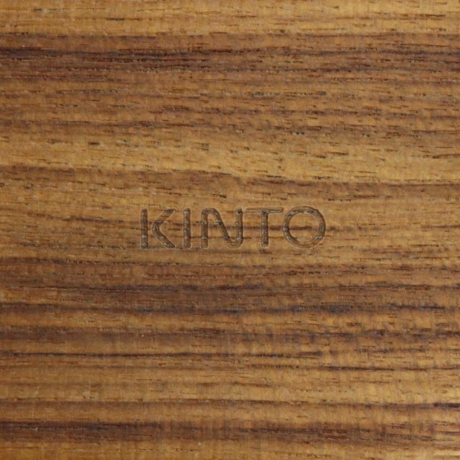 KINTO（キントー） ノンスリップトレイ 430x330mm チーク （ 43X33cm