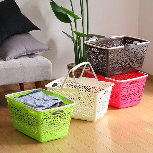 バスケット 収納 ショッピングバスケット 買い物かご レジカゴ