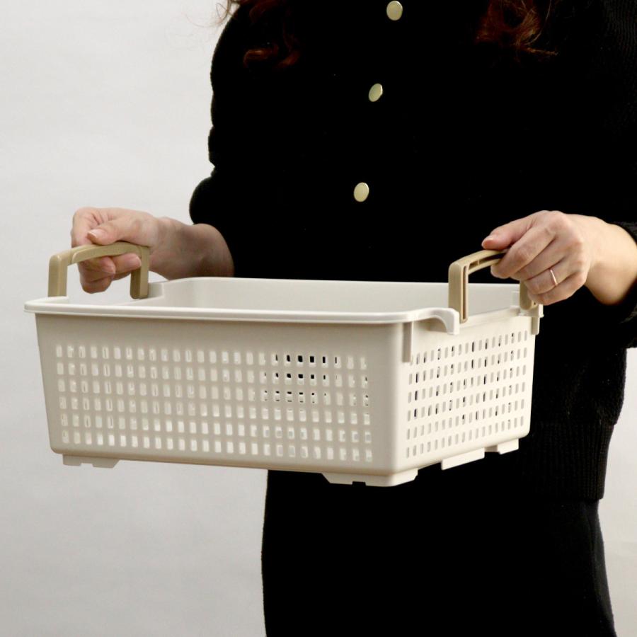 伊勢藤 収納バスケット 衣類収納ケース フリーバスケット Mサイズ