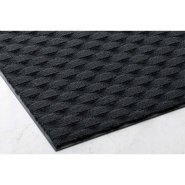 玄関マット 屋内 業務用 150×255cm ダブルウェーブ 吸水 オフィス サイズオーダー （ コンドル 山崎産業 玄関 マット 屋内用 吸水マット 【フロアマット】 ）