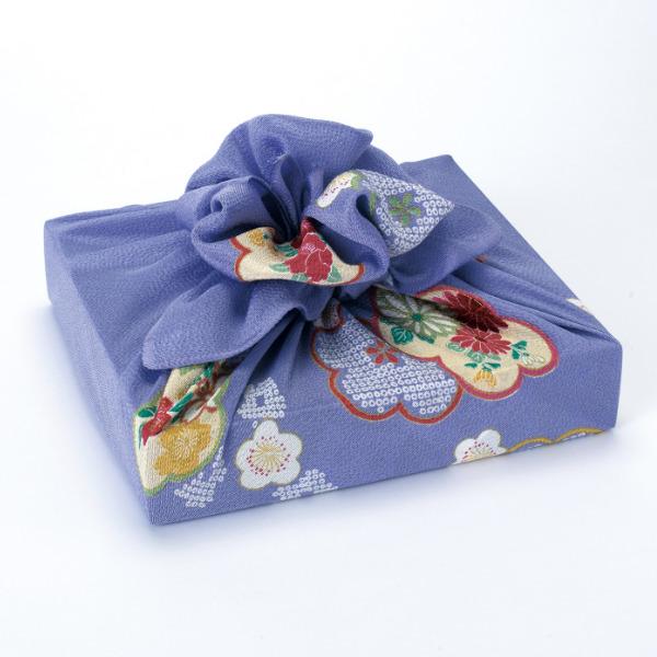 風呂敷 エコバッグ 68cm 中判 二巾 レーヨン ちりめん こよみ ふろしき