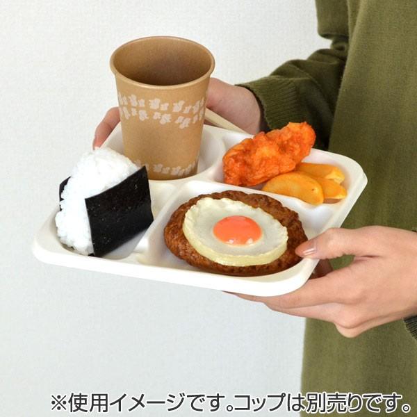 紙皿 仕切り付き ペーパープレート スクエア 5枚セット