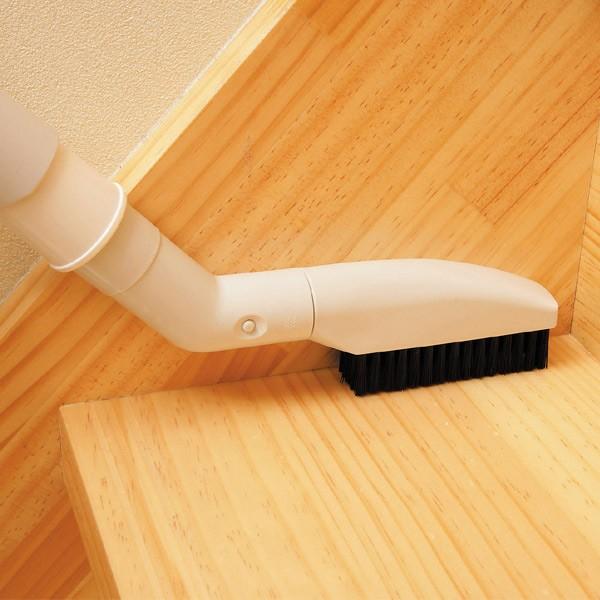 掃除機ノズルくるくる （ 掃除機用 ノズル ブラシ 簡易掃除機 掃除機