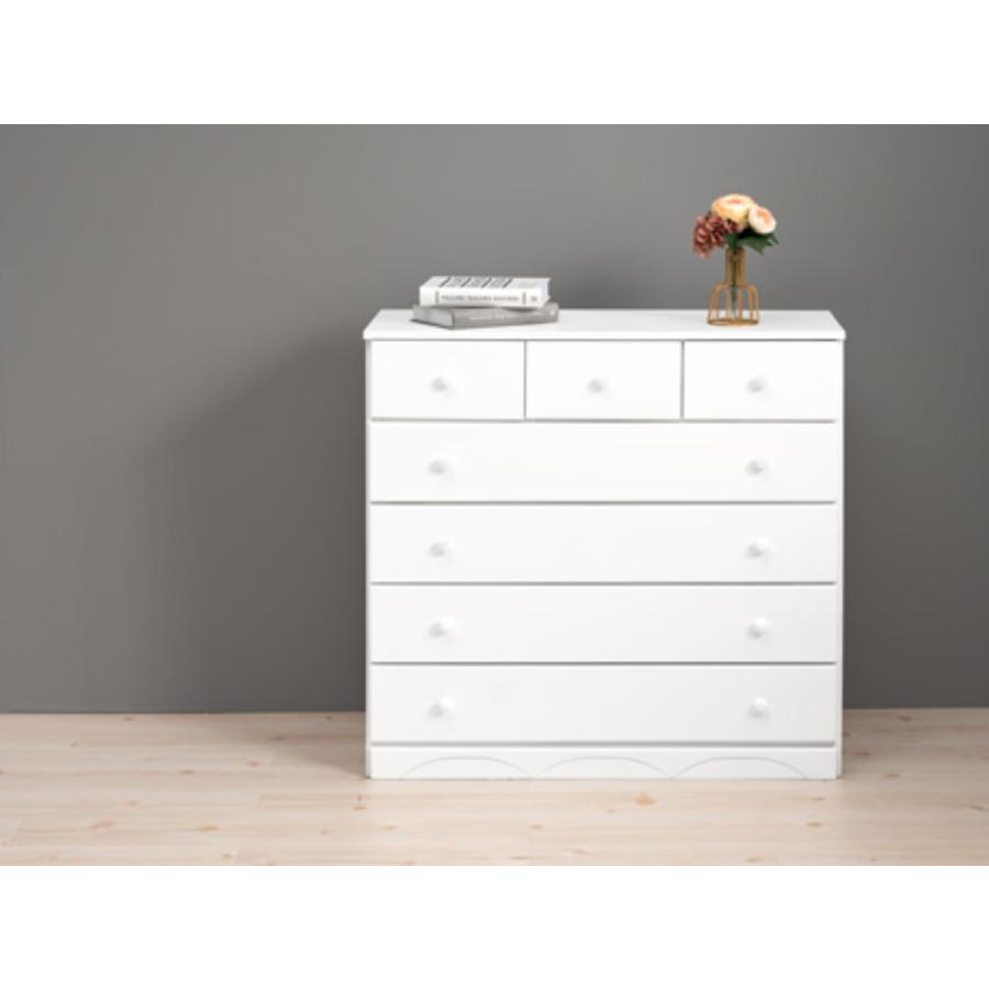 チェスト 5段 洋タンス 桐製 シンプルチェスト 幅87cm （ 衣類収納