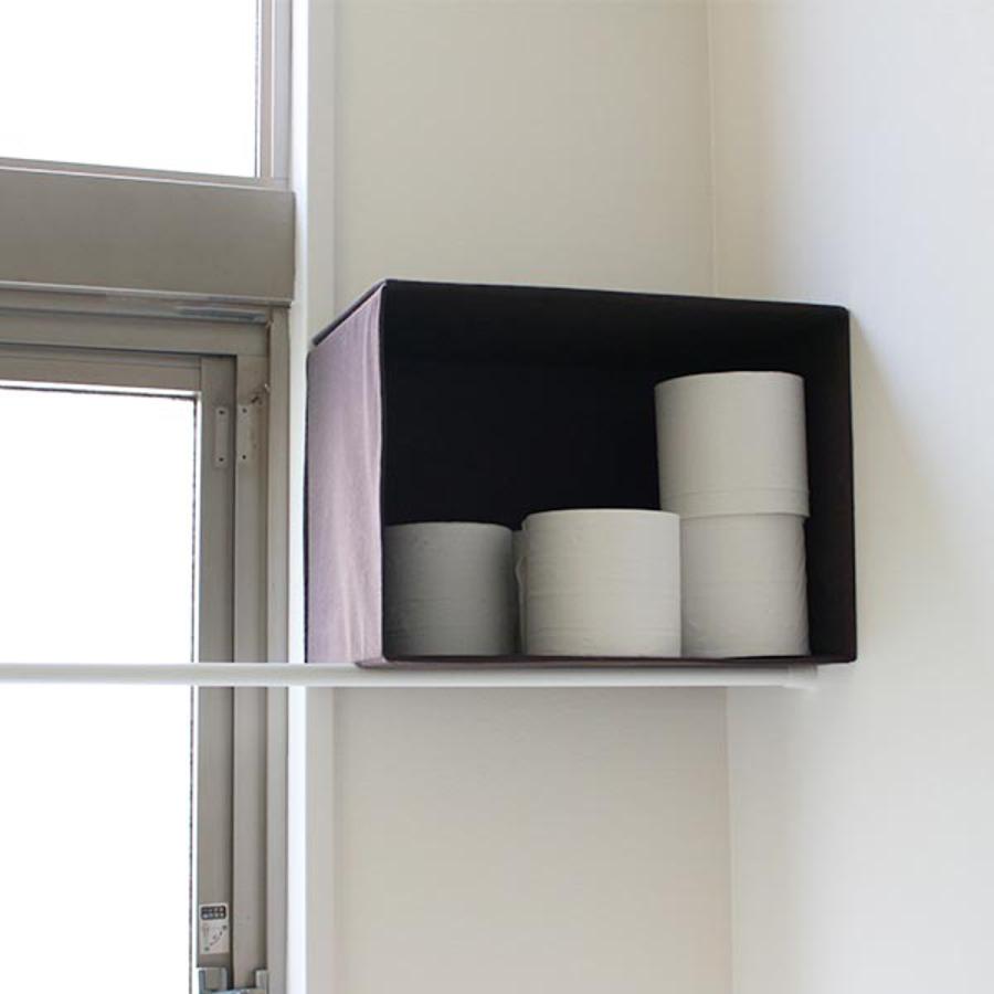 東洋ケース（TOYOCASE） 収納ボックス 上置きボックス 棚上 収納 前