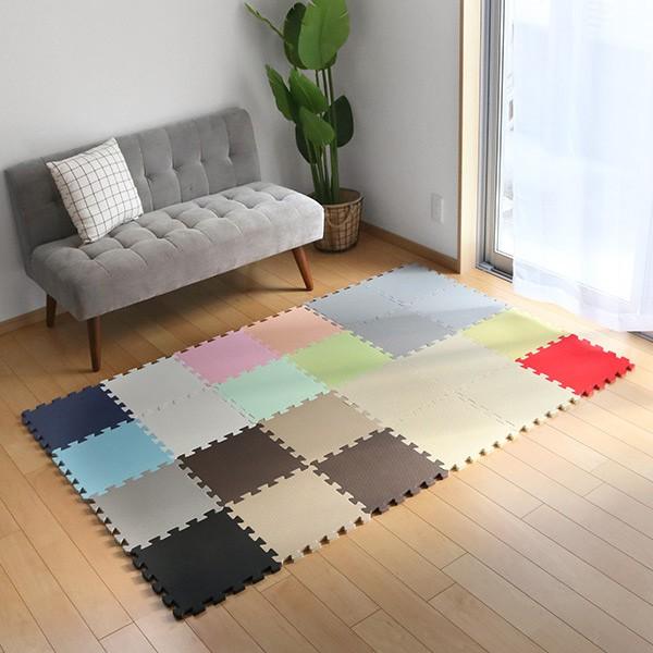 カラージョイントマット 48枚セット 厚さ1.4cm （ マット フロアマット