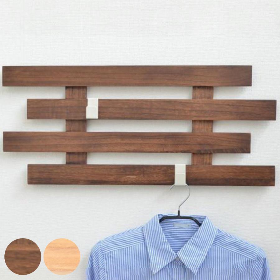 OSMAC 壁掛け すのこ 幅66×奥行3×高さ29cm 壁に付けられるすのこ 4段