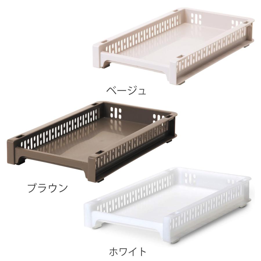 サンコープラスチック トレー SM 幅22.6×奥行38.8×高さ6.3cm e-ラック