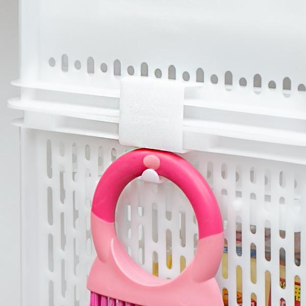 サンコープラスチック 転倒防止フック 2個入り e-ラック 引っ掛け