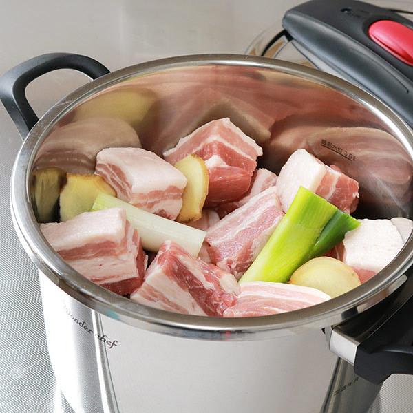 ワンダーシェフ 特価 圧力鍋 5.5L IH対応 21.5cm 圧力切替 エリユム