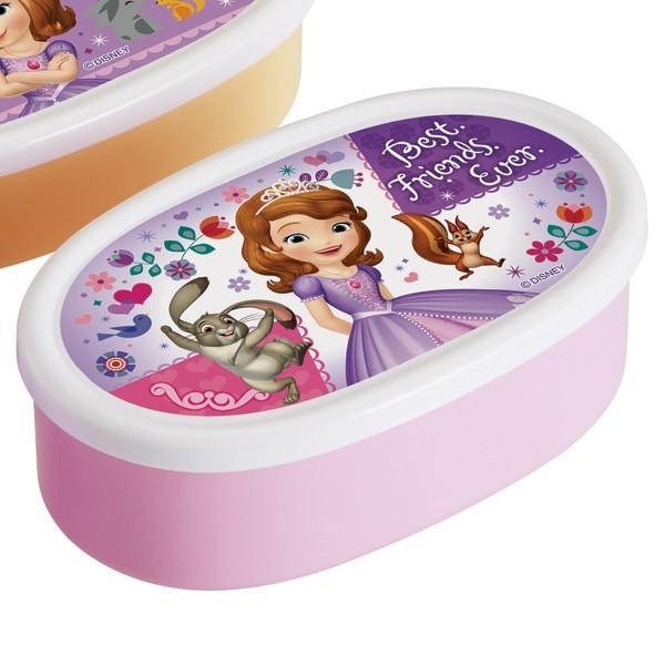 お弁当箱 シール容器 ちいさなプリンセスソフィア 3個入 子供用 ランチボックス 保存容器 弁当箱 おすすめ お弁当グッズのカラフルボックス 通販 Yahoo ショッピング