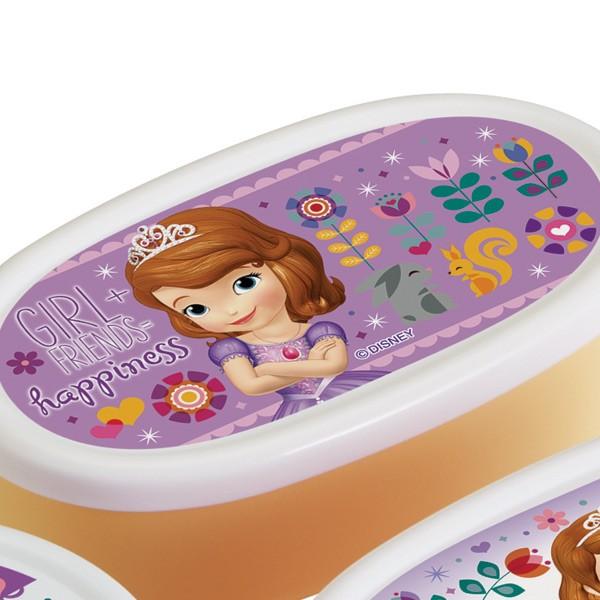 お弁当箱 シール容器 ちいさなプリンセスソフィア 3個入 子供用 ランチボックス 保存容器 弁当箱 おすすめ お弁当グッズのカラフルボックス 通販 Yahoo ショッピング