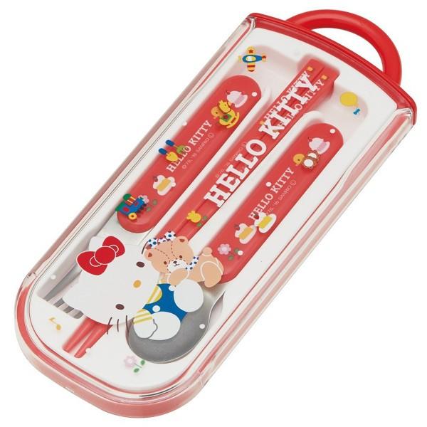 sanrio（サンリオ） トリオセット 箸・フォーク・スプーン ハロー