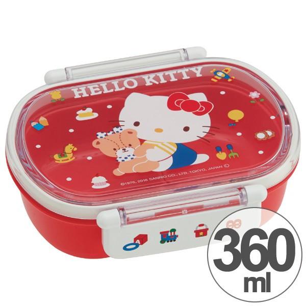 sanrio（サンリオ） お弁当箱 小判型 ハローキティ 80's 360ml 子供用