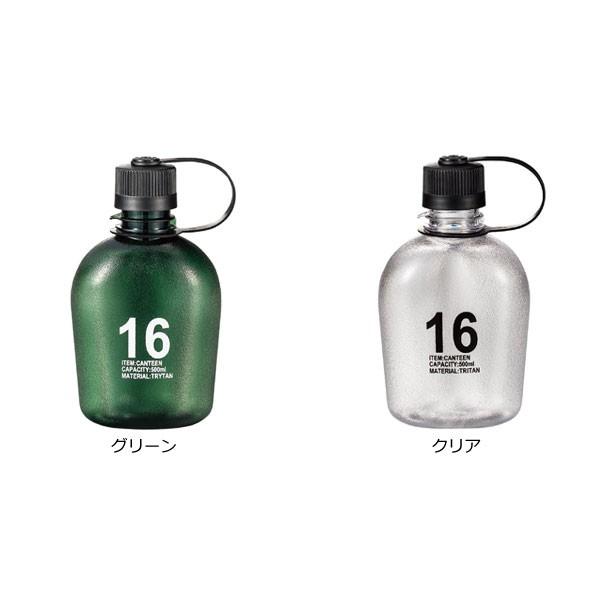 水筒 プラスチック製 クリアボトル キャンティーン ANCIENT 500ml