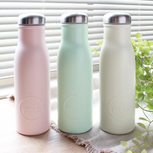 和平フレイズ 水筒 直飲み mil マグボトル 480ml ミルク瓶 保温 保冷