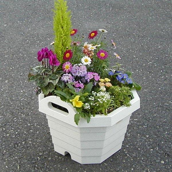 プランター ハンディプランター 八角 3個セット （ 植木鉢 鉢 園芸用品