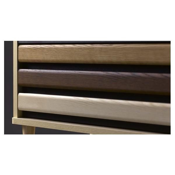 オープンラック 本棚 引出し付 北欧風 モダンデザイン オルネ 幅79cm