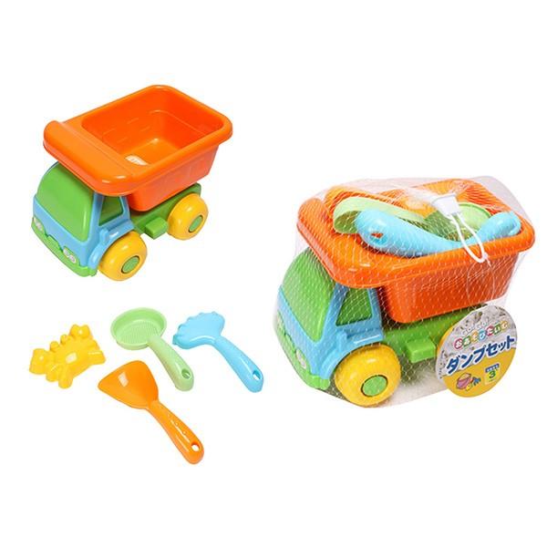 砂場遊び お砂場セット ダンプカー （ スコップ ジョウロ ジョーロ
