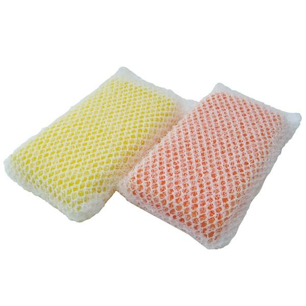 キッチンスポンジ 泡キュット ネット 2個入り 食器洗いスポンジ 台所用スポンジ 食器用スポンジ お弁当グッズのカラフルボックス 通販 Yahoo ショッピング
