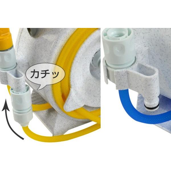 ハンディプチリール 15M （ ホース ホースリール 散水ホース 水撒き 水