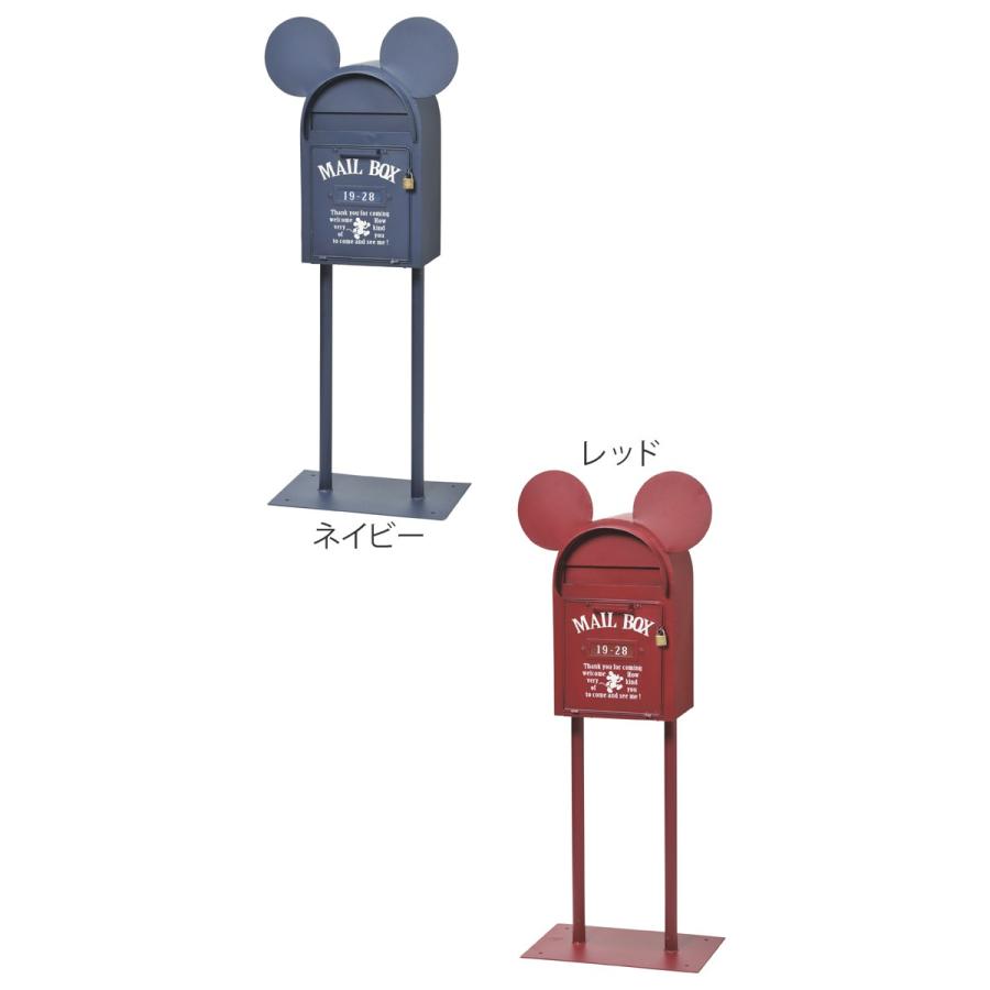 Disney（ディズニー） 郵便ポスト スタンドタイプ ヴィンテージ