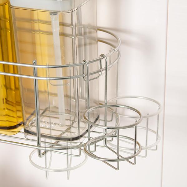 シャワーラック 1段 ステンレス お風呂 ラック 吊り下げ 収納