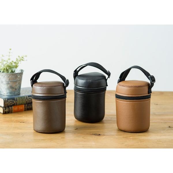 スープジャーケース ジャーカバー tone トーン レザリー フェイク