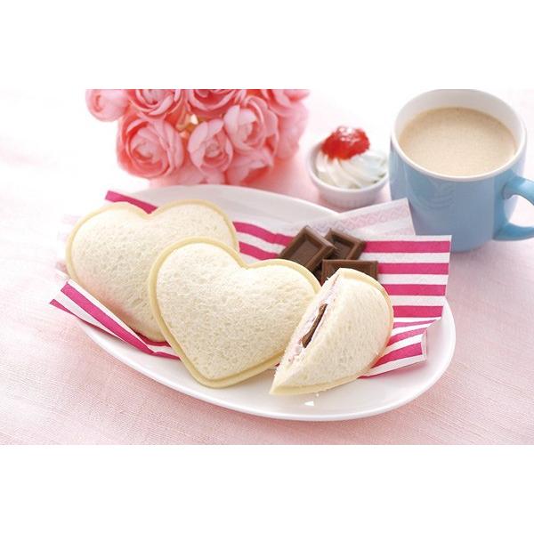 食パン抜き型 サンドでパンだ ハート 食洗機対応 日本製 サンドイッチ パン抜き型 ハート型 お弁当グッズのカラフルボックス 通販 Yahoo ショッピング