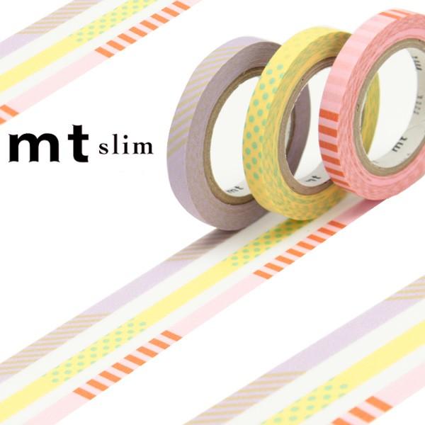 マスキングテープ mt slim deco A スリム 幅6mm （ カモ井加工紙