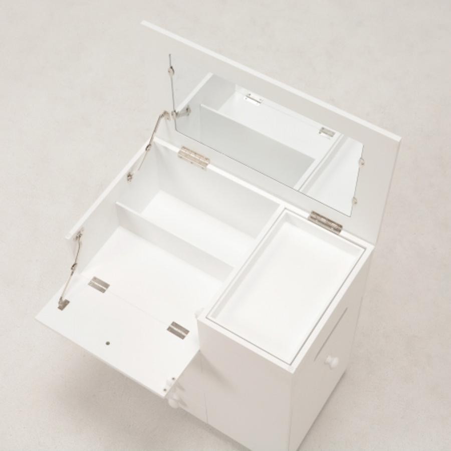 HAGiHARA（萩原） コスメワゴン キャスター付 ドレッサー