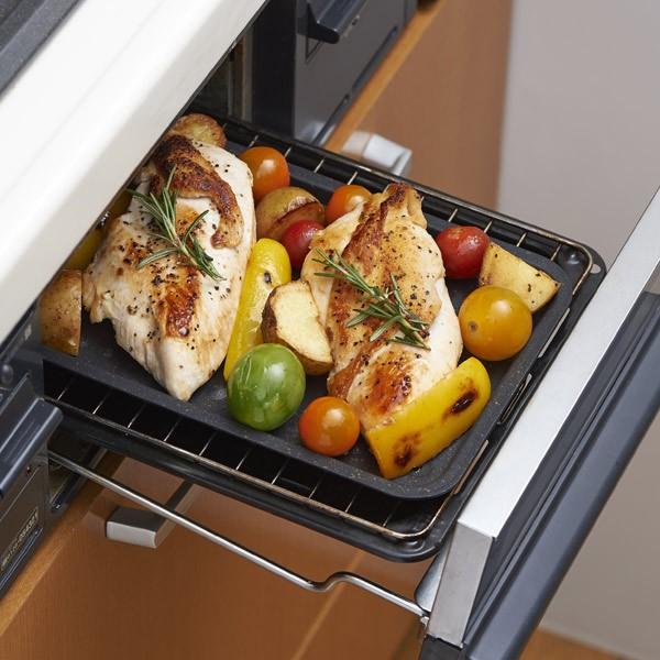 □在庫限り・入荷なし□ グリルパン グリル専用焼き魚トレー マーブル