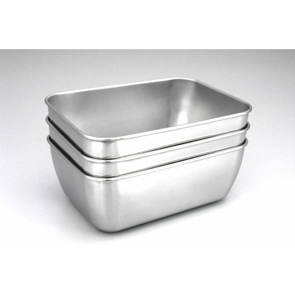 角バット スタッキングミニ角バット 3個組 ステンレス製 日本製