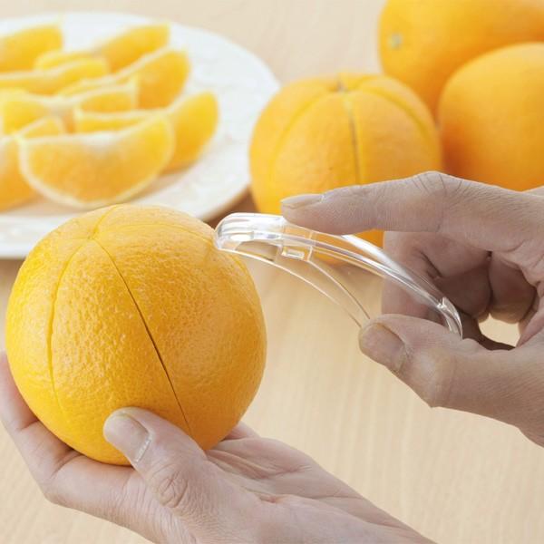 皮剥き器 皮むき器 ラクラク皮むき 2個組 日本製 （ 皮剥き器 みかんの皮むき
