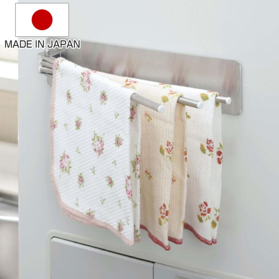 下村企販 ふきん掛け ピタッとステンレスふきん掛け （ 日本製