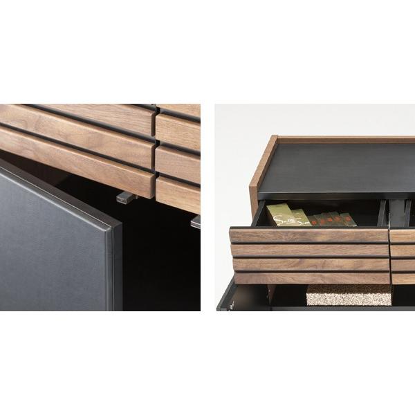 キャビネット リビングボード ウォールナット ルーバーデザイン ACOORD