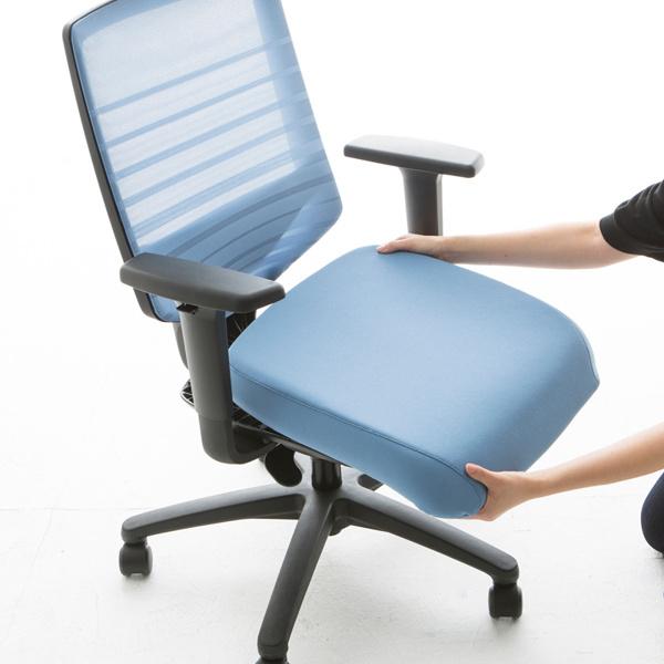 アール・エフ・ヤマカワ （法人限定） オフィスチェア 座面高43.8