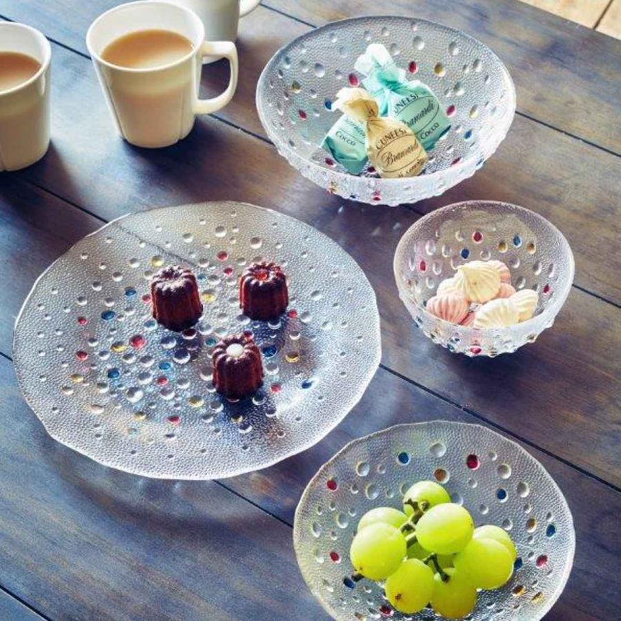 DANSK クリスタルサラダボウル プレート皿6個セット CONFETTI