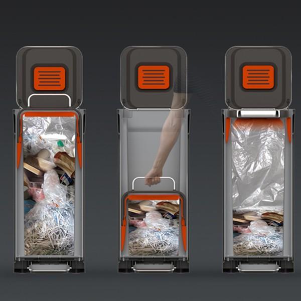 ゴミ箱 30L クラッシュボックス JosephJoseph ジョセフジョセフ 圧縮