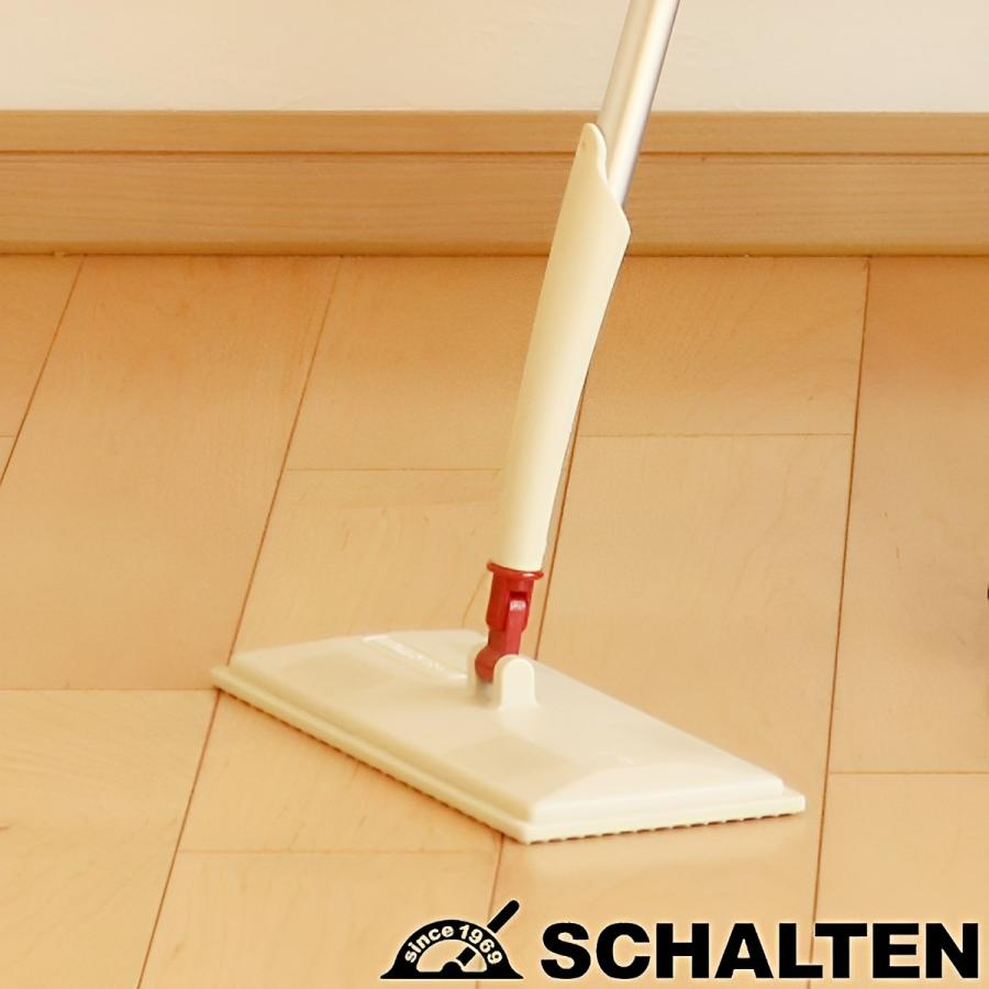 495円 オンライン限定商品 フローリングワイパー Schalten 本体 フロアワイパー おしゃれ 日本製 お掃除ワイパー ワイパー 清掃用ワイパー