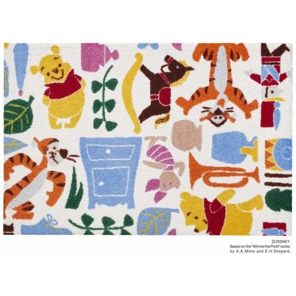 国内配送 マット ディズニー 屋内 屋外兼用 玄関マット くまのプーさんと仲間達 75 1cm 室内 屋内 屋外 ドアマット Disney エントランス 洗え 送料無料 Diquinsa Com Mx